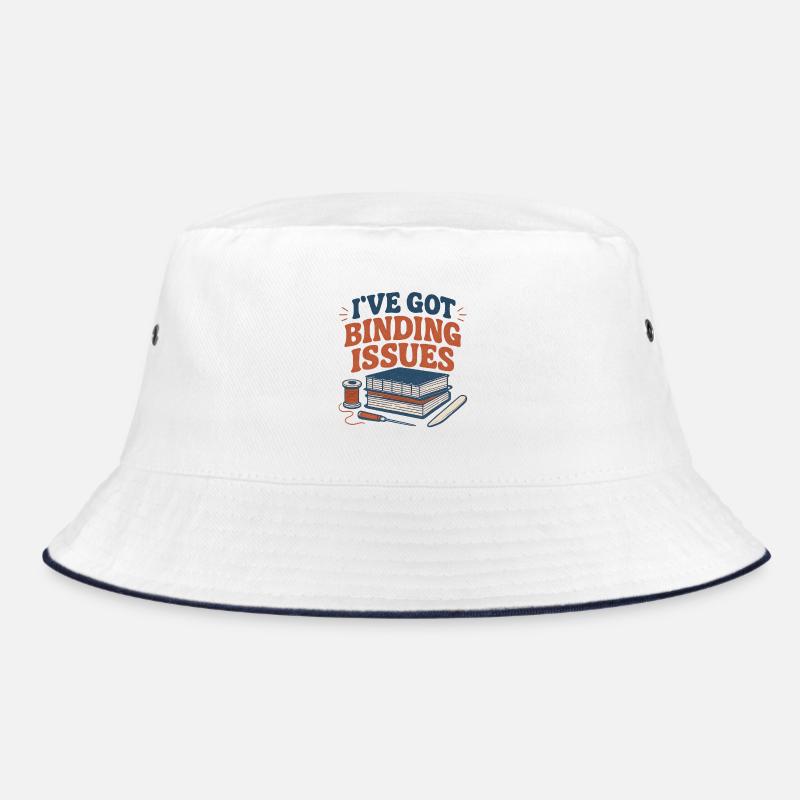 I have attachment problems | Bookbinding Bucket Hat