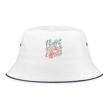Retail Pharmacist Fluent In Side Prescription Care - Bucket Hat - white/navy - Front