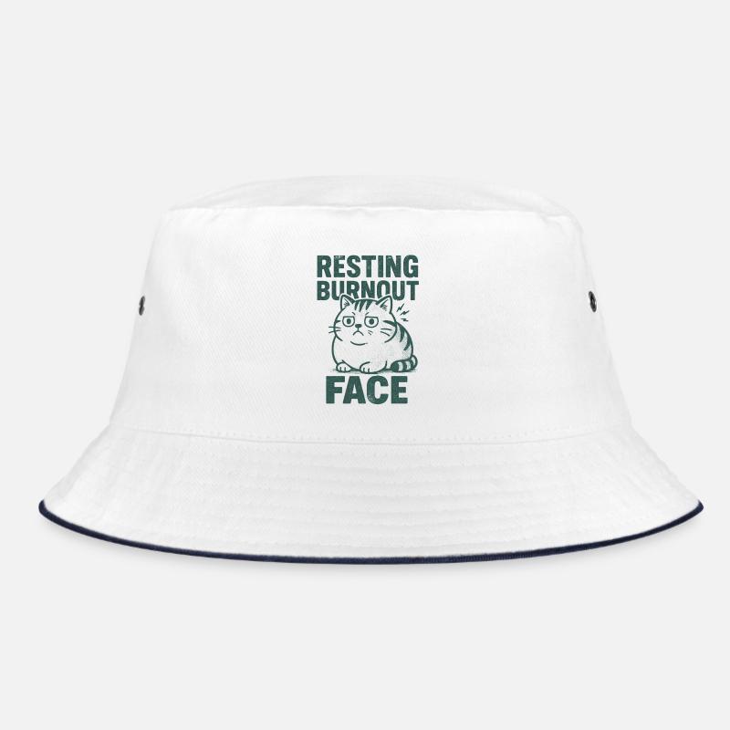 Resting Burnout Face | Sarkasmus Bucket Hat