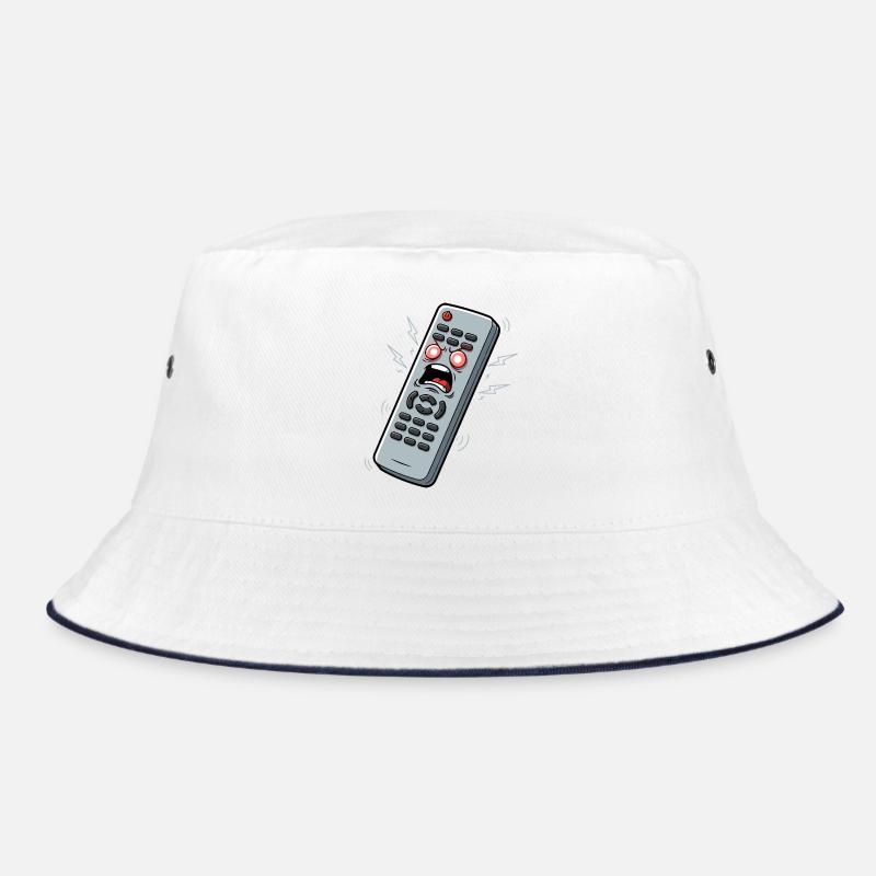 Screaming Remote Control Cartoon Bucket Hat
