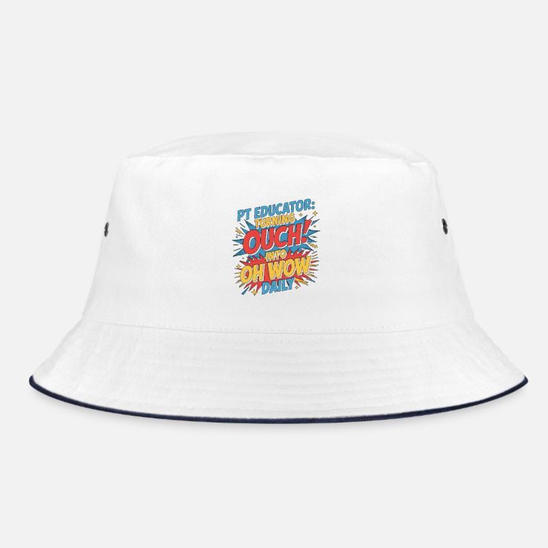 PT Educator Turning Ouch Into Movement Specialist Bucket Hat