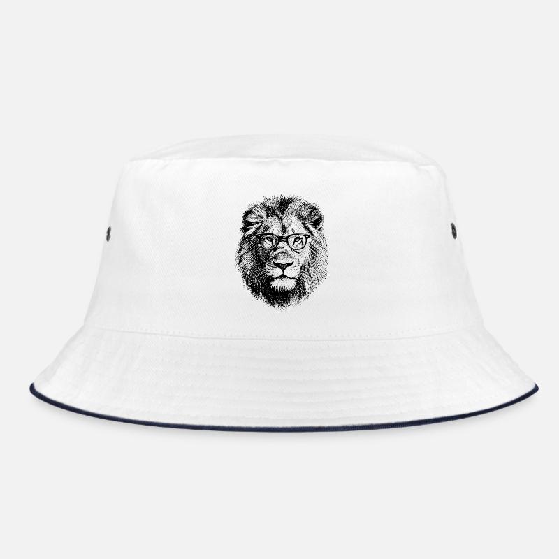Leo with glasses Bucket Hat