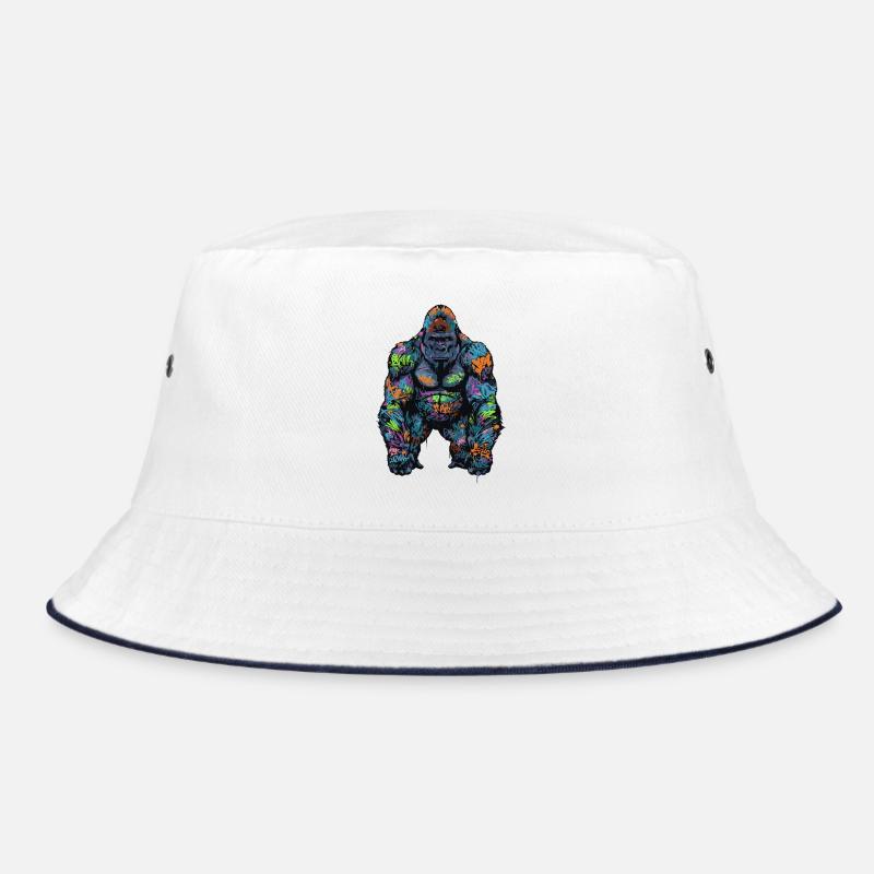 Graffiti Gorilla Bucket Hat