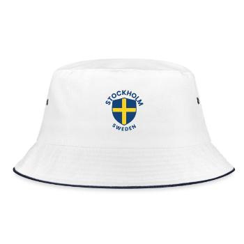 Croix du Bouclier de Stockholm - Bob - blanc/marine - Devant