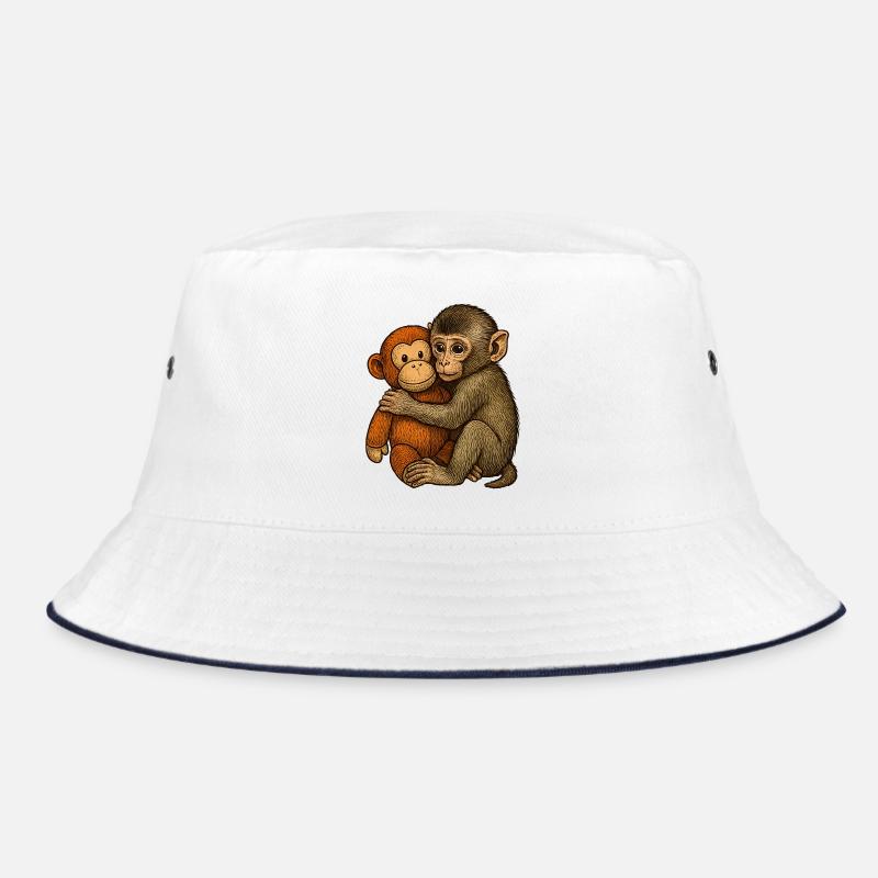Amitié de câlin de singe Bob