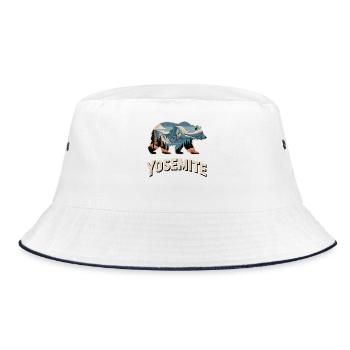 Yosemite Bear - Aménagement extérieur des parcs nationaux - Bob - blanc/marine - Devant