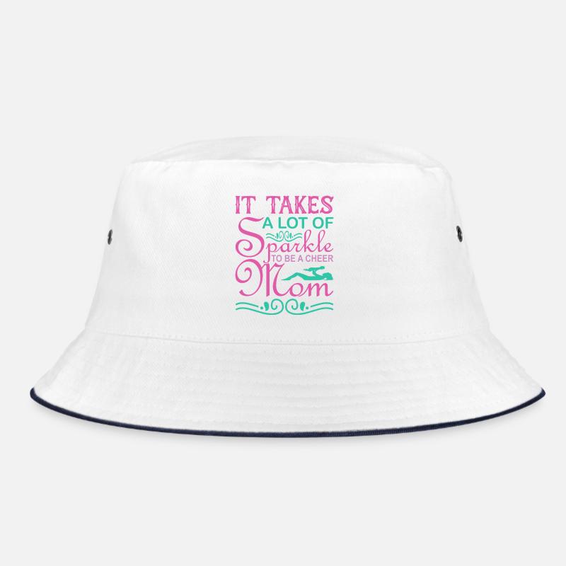 Es braucht Funkel, um ein Cheer Mom-Shirt zu sein Bucket Hat