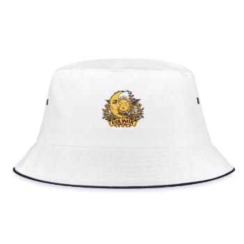 Equinox Renew Rebalance Rebirth Ostara - Bucket Hat - white/navy - Front