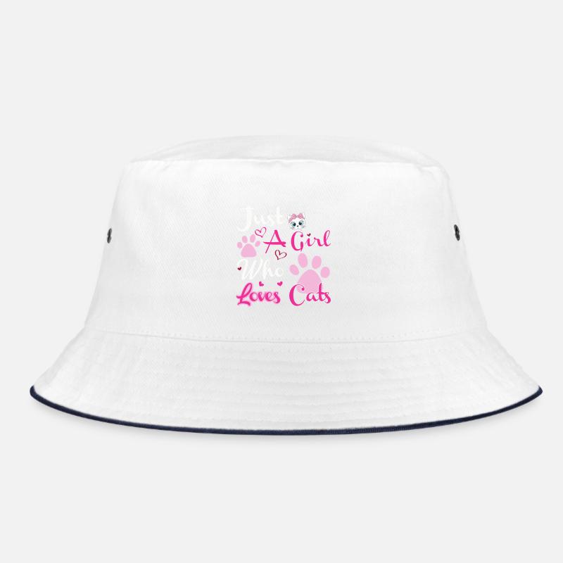 Nur ein Mädchen, das Katzen liebt Bucket Hat
