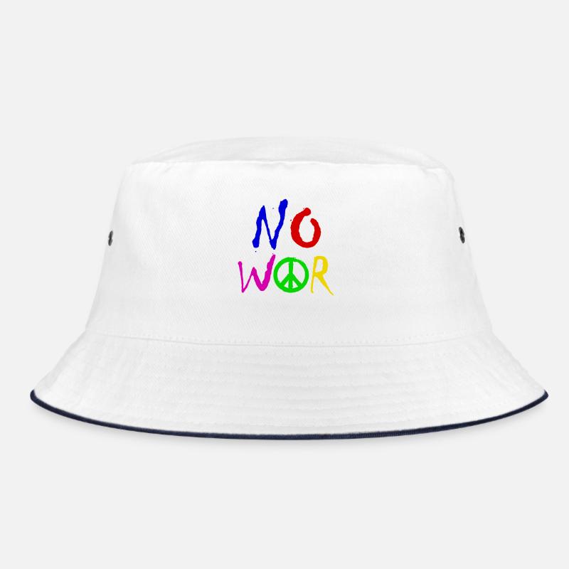 NO WAR – Statement für den Frieden gegen den Krieg Bucket Hat