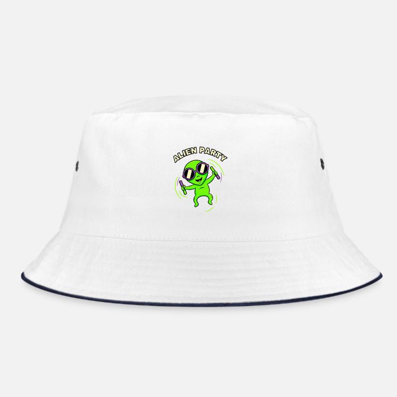 Parti Alien - Bob - blanc/marine