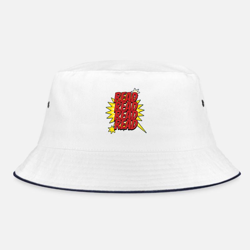 Read Design - Comic Superhelden Look Bucket Hat