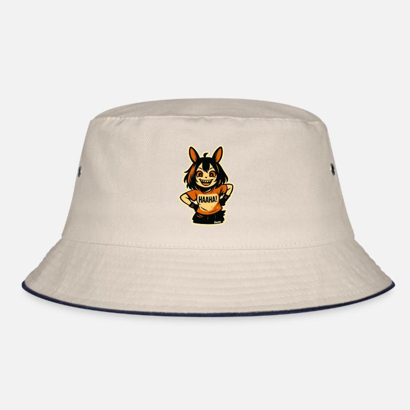 Midnight Mischief Wolf Sprite Bucket Hat