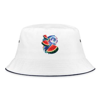 Space Melon Neon Cosmos - Bob - blanc/marine - Devant