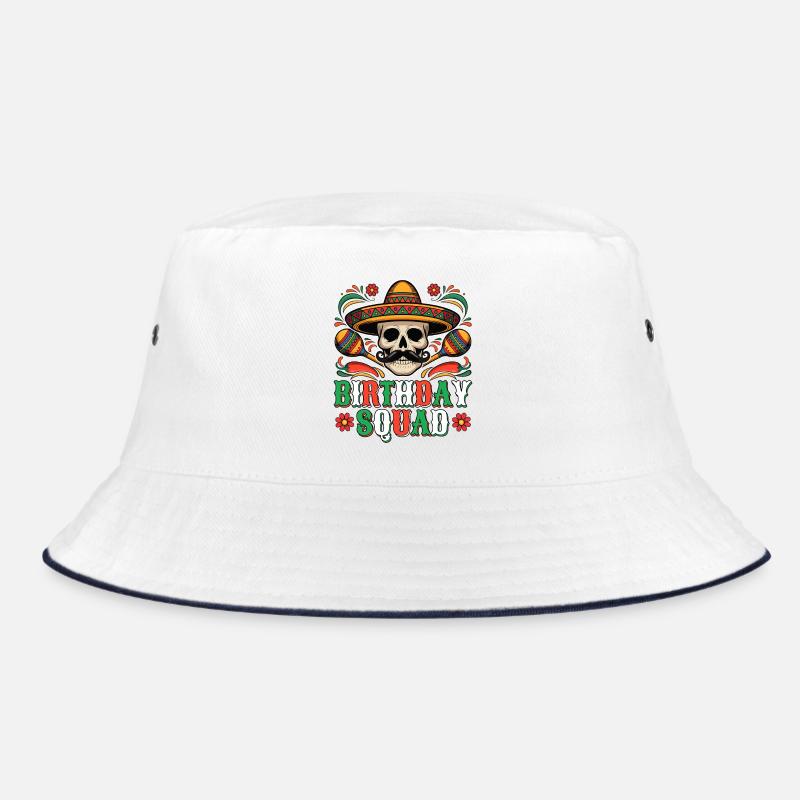 Birthday Squad Cinco De Mayo Mexican Kid Bucket Hat