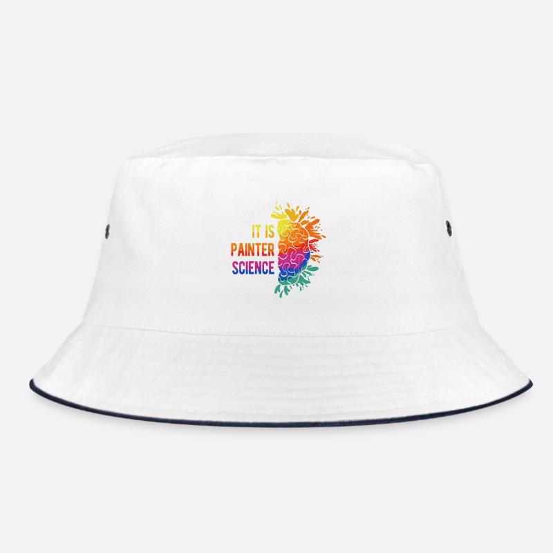 Artist Painter Graphic It Is Painter Science Art Bucket Hat