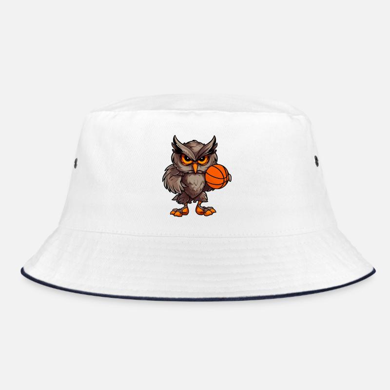 Basketball Eule Bucket Hat
