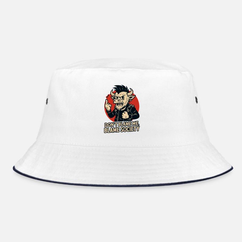 Rogue Bull Punk Einstellung Bucket Hat
