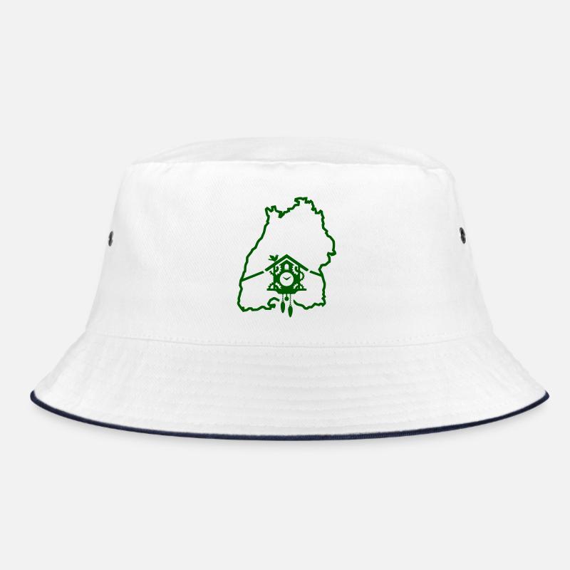 Ländle-Zeit: Baden-Württemberg Silhouette Bucket Hat