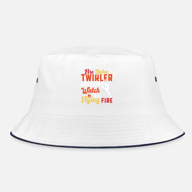 Dancing Vortex Dance School Fire Stick Dancer Bucket Hat