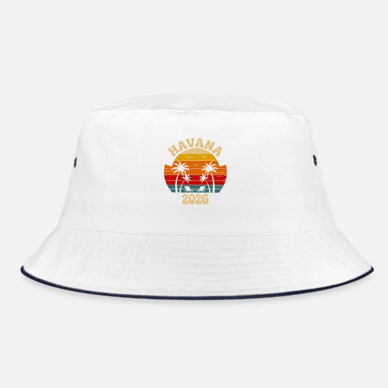 Havana 2026 Retro Sunset Bucket Hat