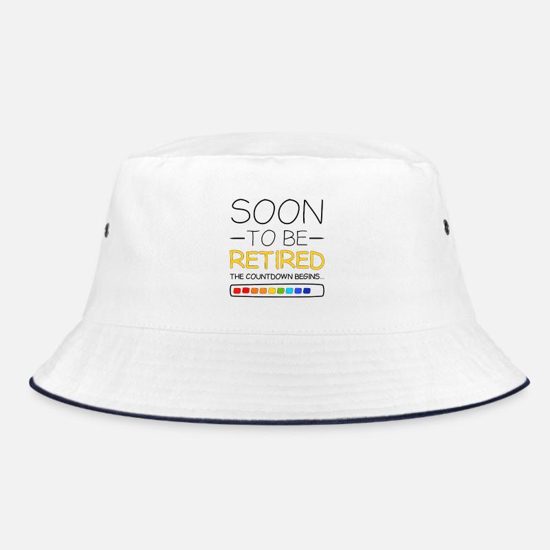 Ruhestand wird bald in den Ruhestand gehen Der Countdown beginnt Bucket Hat