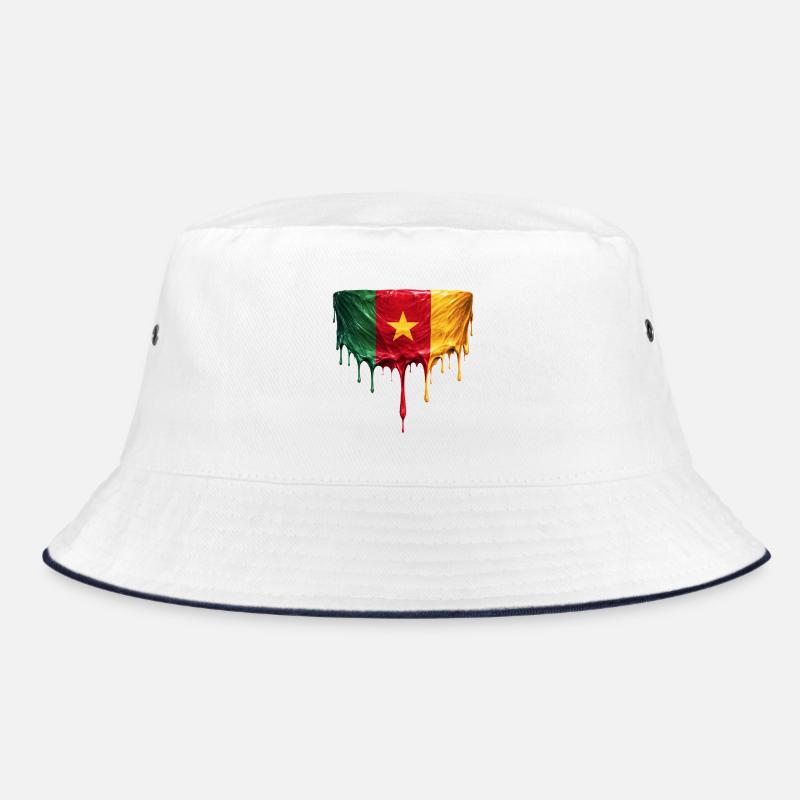 Art de drapeau de largage du Cameroun Bob