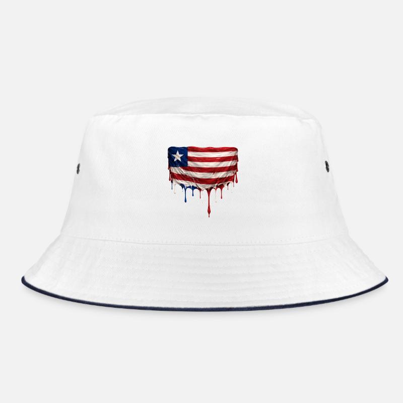 Drapeau du Libéria dans l’art en chute Bob