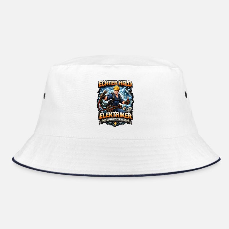 Echter Held Elektriker Bucket Hat