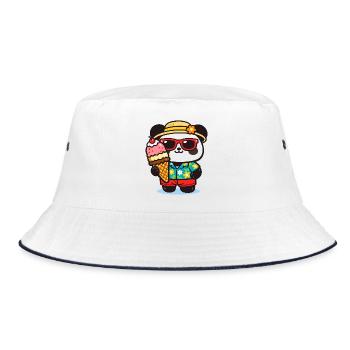Panda Surf avec Glace - Bob - blanc/marine - Devant