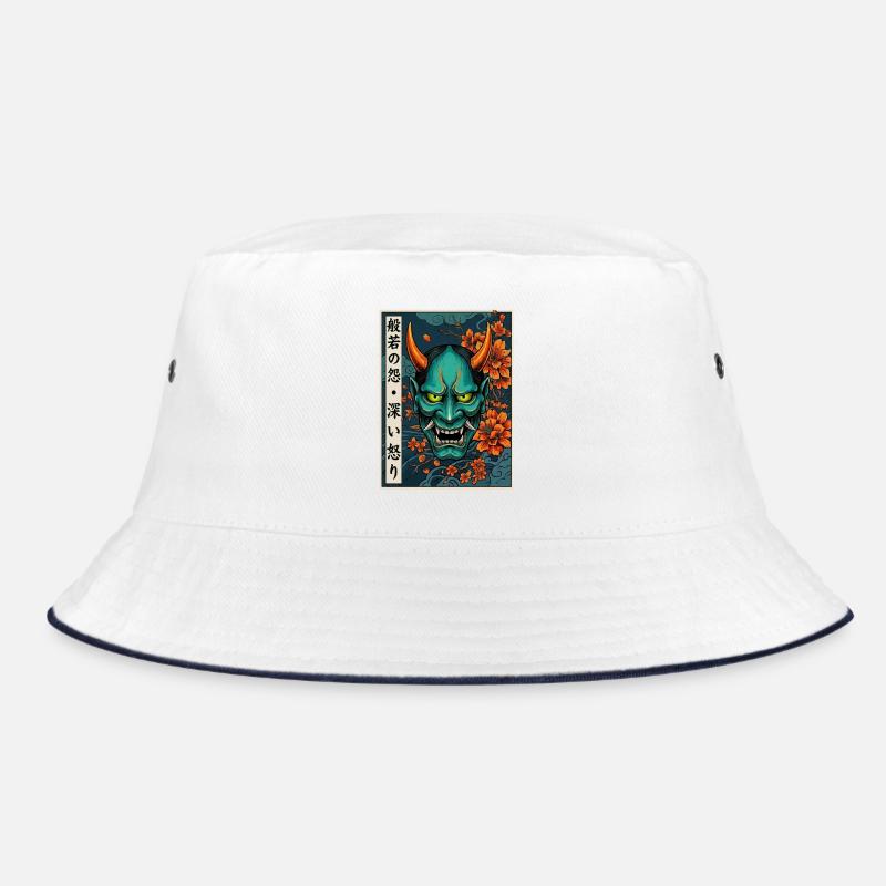 Hannya-Yōkai Dämon Oni Bucket Hat