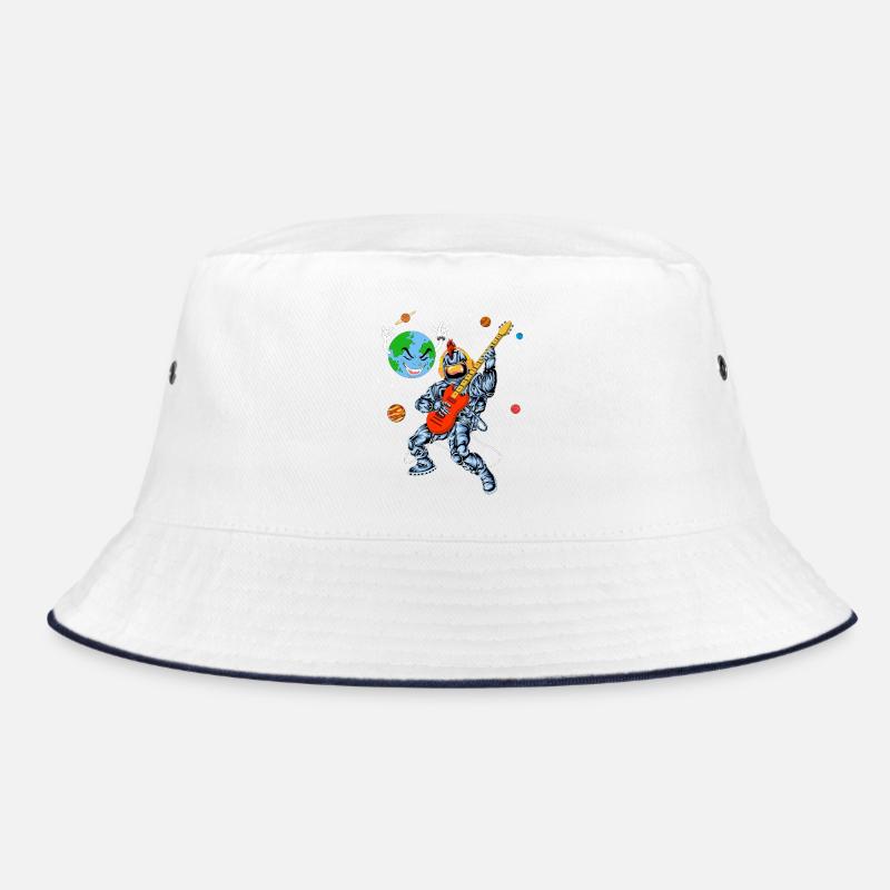 Astronaut E-Gitarren-Shirt Bucket Hat