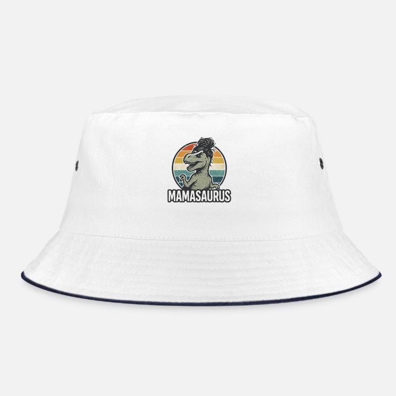 Mamasaurus Mama Mutter Geschenkidee Humor Lustig Bucket Hat