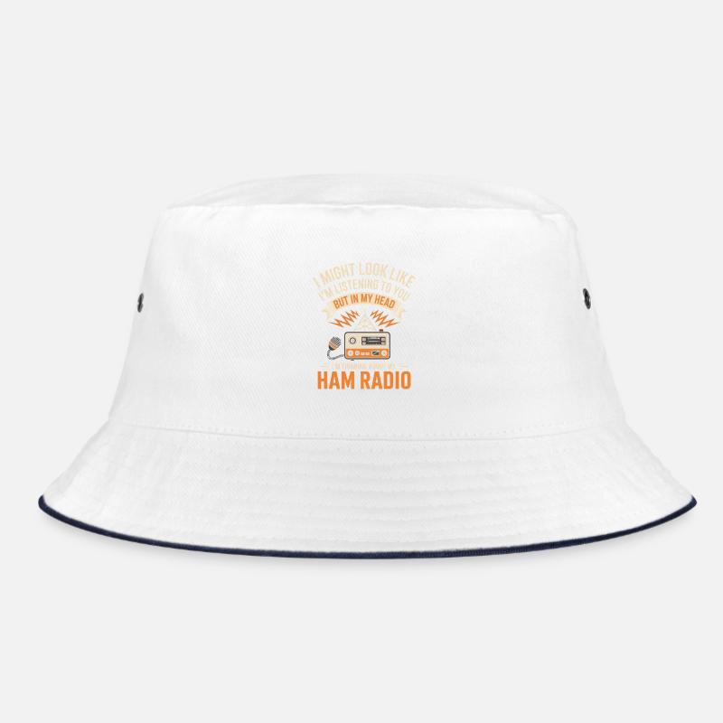 Amateurfunk-Grafik-Tee Bucket Hat