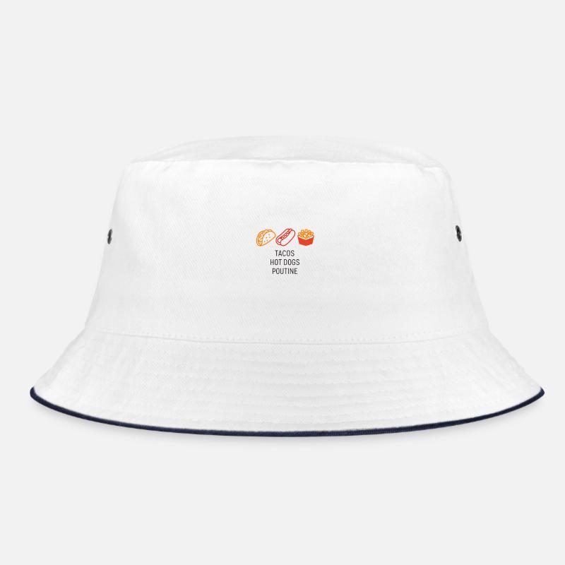 Tacos Hot Dogs Poutine Bucket Hat
