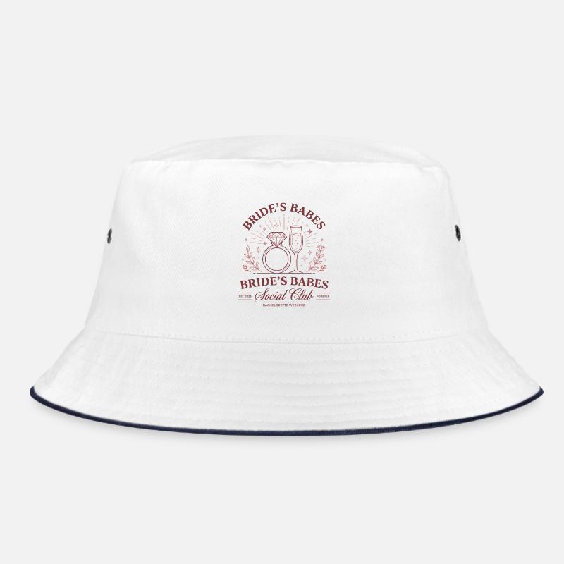 Bachelorette Shirt Bride Squad JGA Geschenk Bucket Hat
