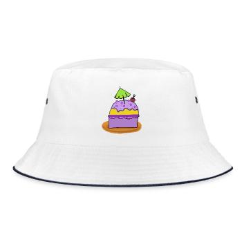 Tartelettes Gâteaux Muffins Enfants Sucreries - Bob - blanc/marine - Devant