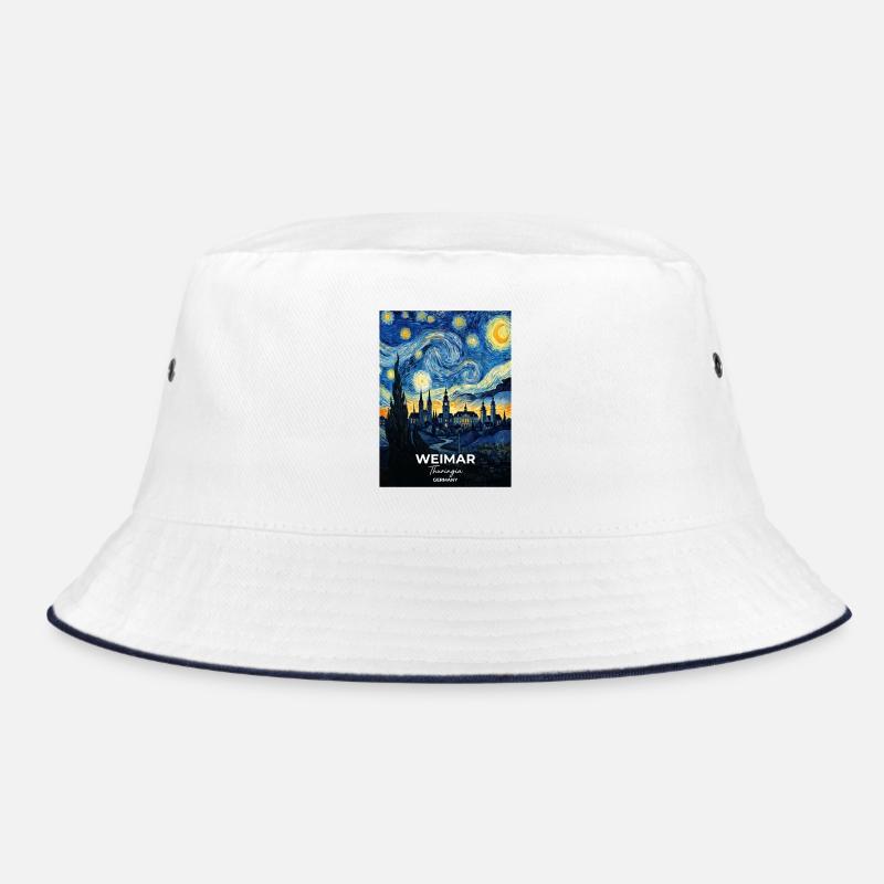 Weimar Germany Stadtansicht Bucket Hat
