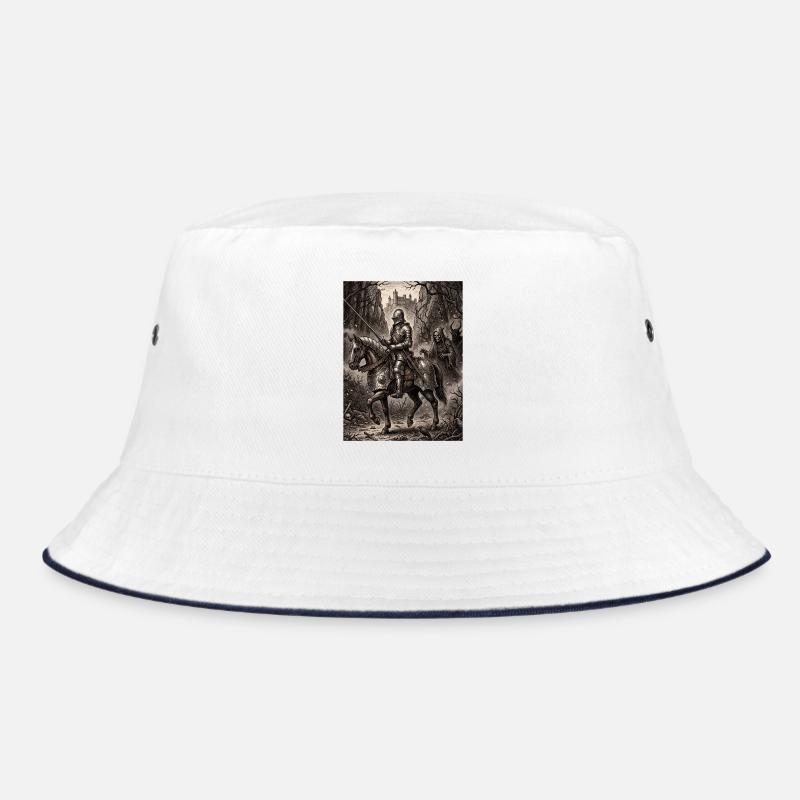 Knight Death and the Devil by Albrecht Durer Bucket Hat