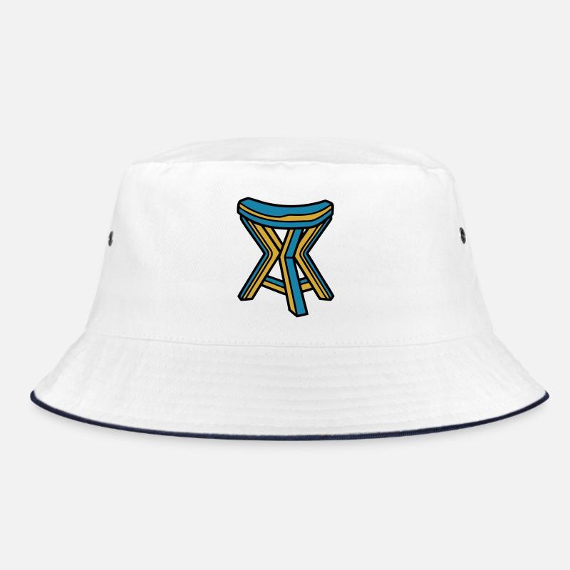 Practical Folding Stool Fishing Bucket Hat