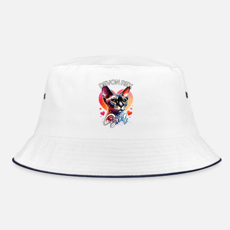 Devon Rex Girl Devon Rex Bucket Hat