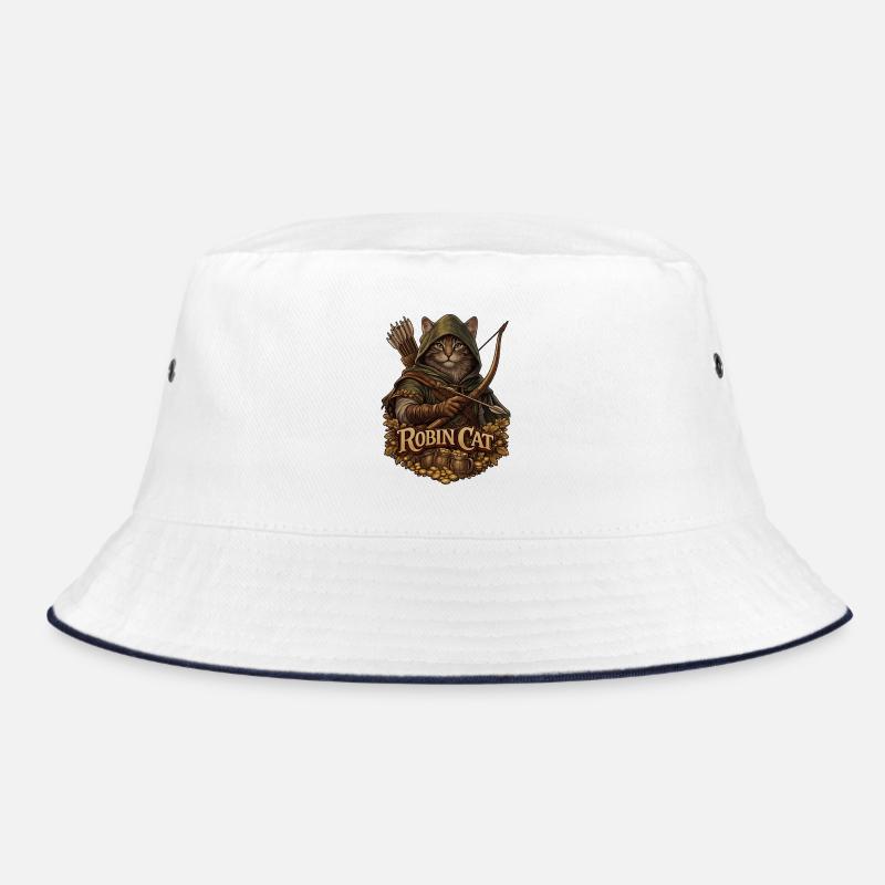 Robin Cat Archer Fantasy Bucket Hat