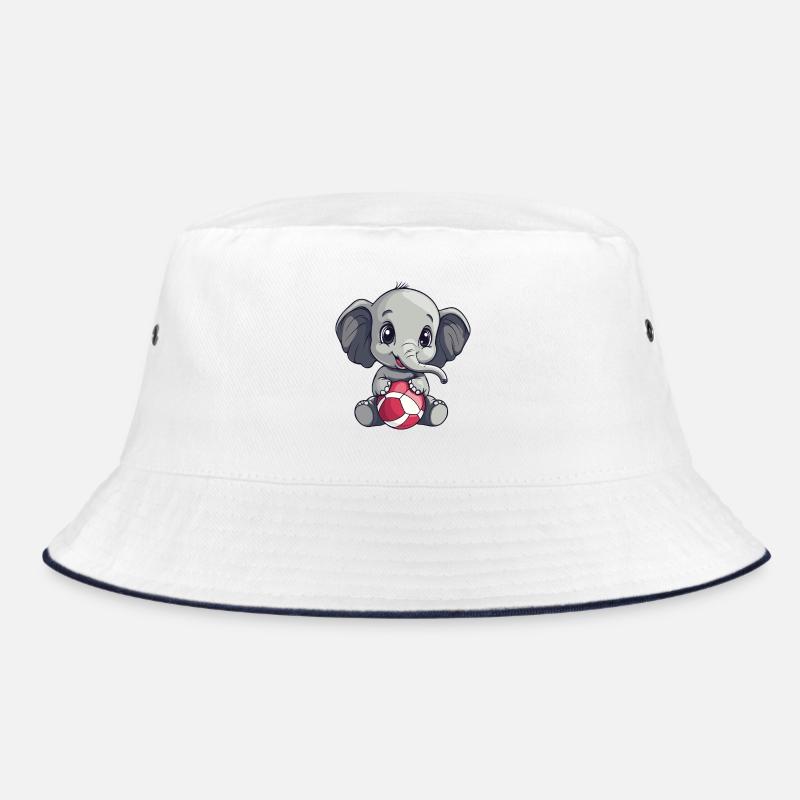 Kleiner Elefant mit Ball Bucket Hat