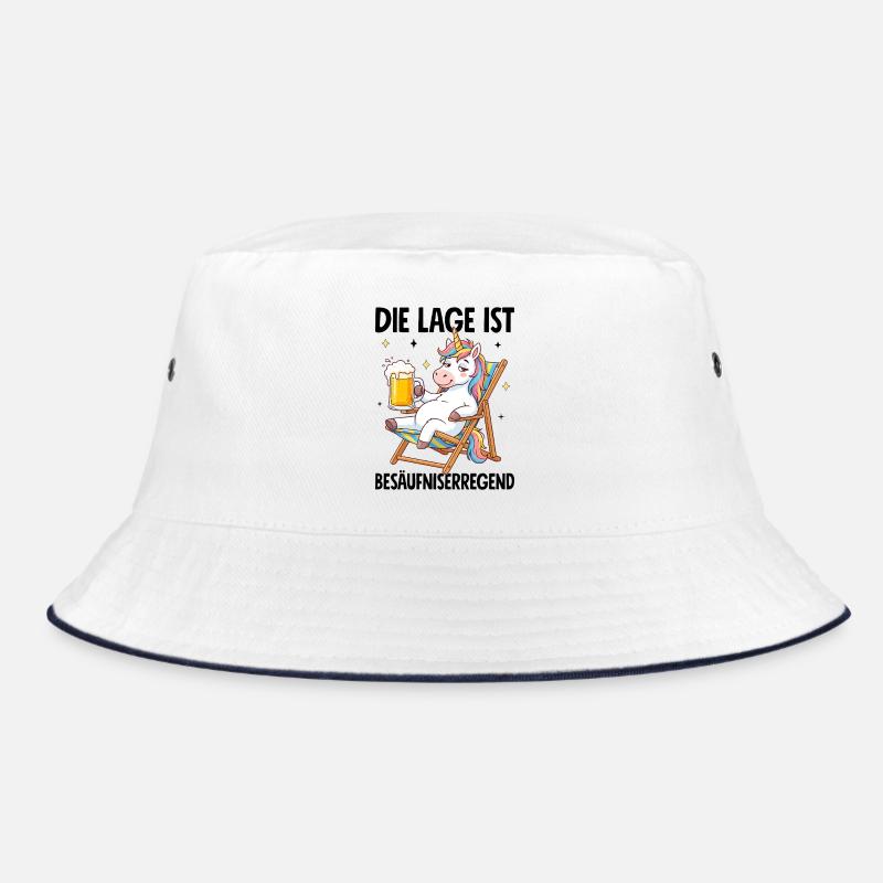 Die Lage Ist Besäufniserregend Bucket Hat