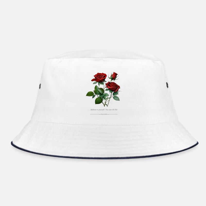 Rose - Bob - blanc/marine