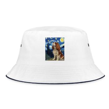 Cavalier King Charles Spaniel - Bob - blanc/marine - Devant