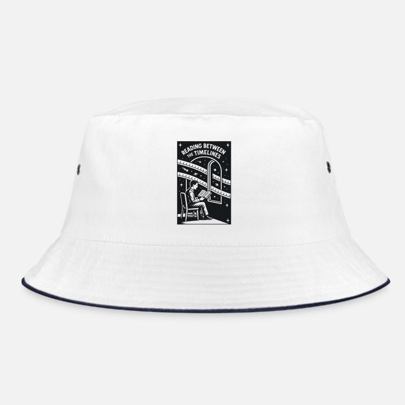 Zwischen Zeitlinien lesen | Sci-Fi Buch Bucket Hat