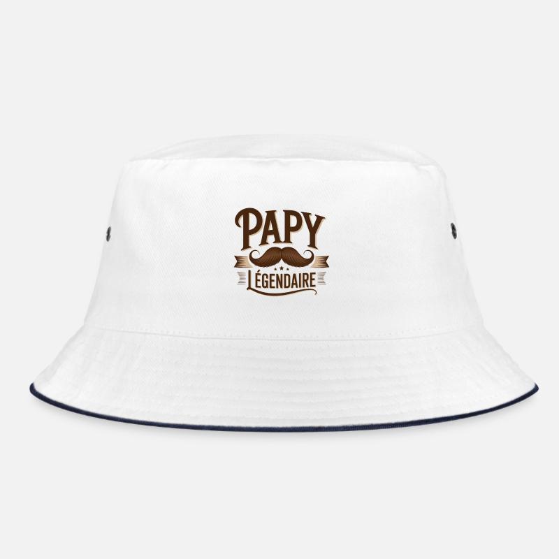 Opa Legendärer Schnurrbart Bucket Hat