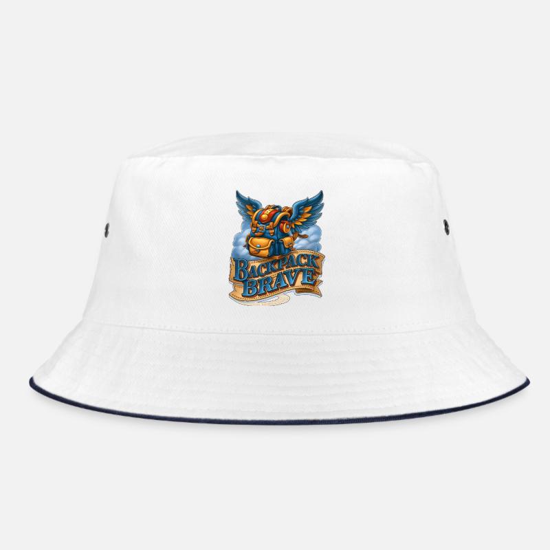 Backpack Brave Magical Flying Winged Bag Bucket Hat