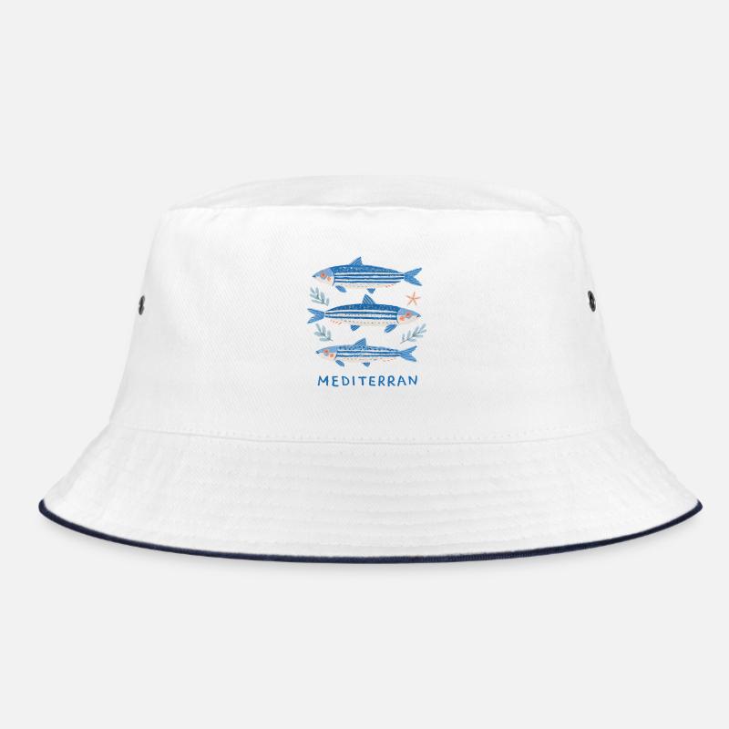 Sardinen - Mediterrane Trilogie Bucket Hat